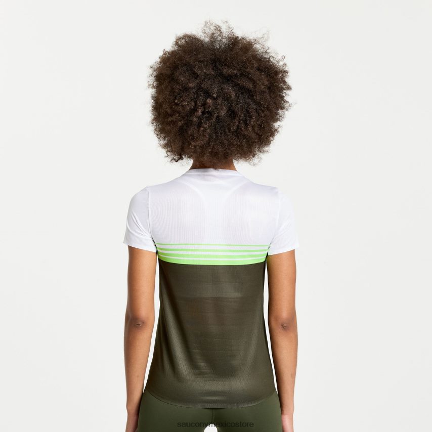 Saucony manga corta élite mujer umbría P4B2Z0791