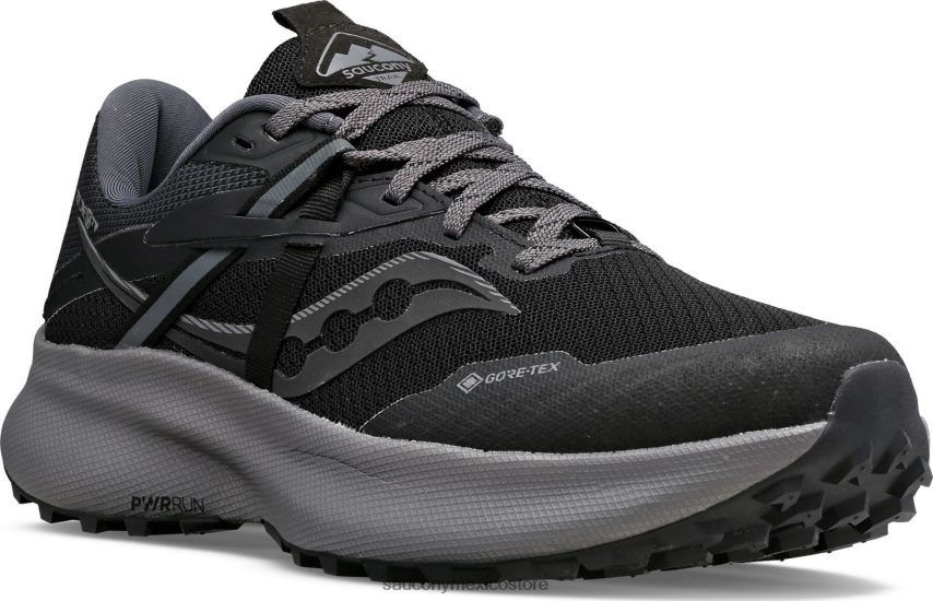 Saucony montar 15tr gtx mujer negro/carbón P4B2Z0622