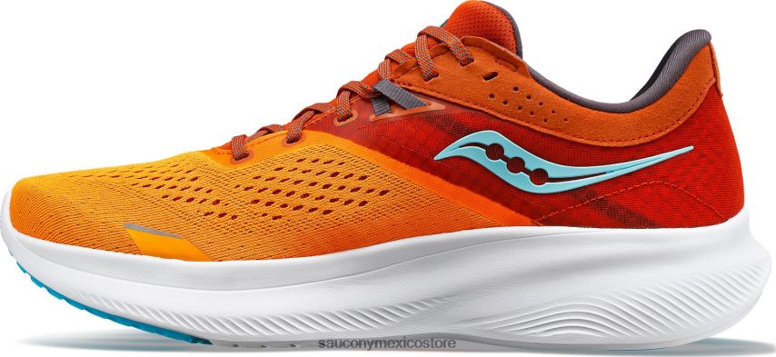 Saucony montar 16 de ancho hombres caléndula/lava P4B2Z0119