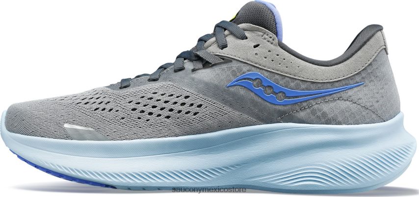 Saucony montar 16 de ancho mujer fósil/piscina P4B2Z0616