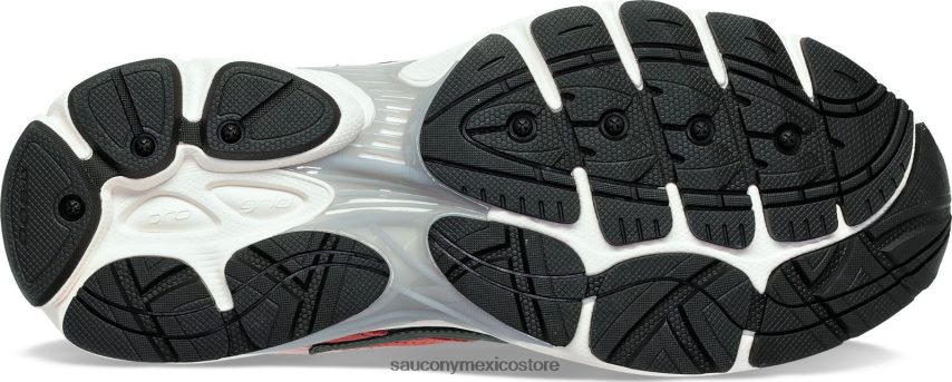 Saucony og progrid omni 9 prima hombres rosa polvo/verde P4B2Z0230