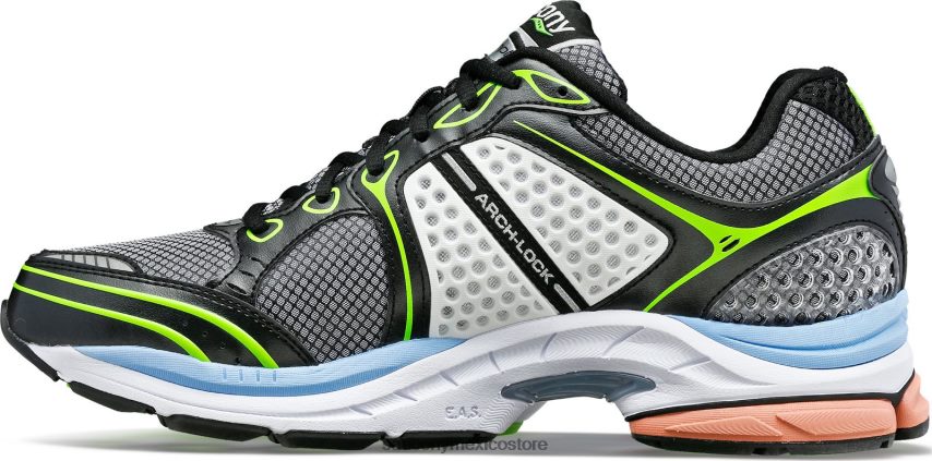 Saucony og progrid triunfo 4 otro mundo hombres negro/blanco/rosa P4B2Z0259