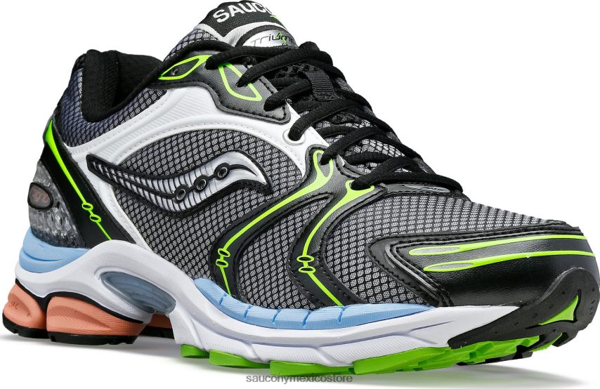 Saucony og progrid triunfo 4 otro mundo hombres negro/blanco/rosa P4B2Z0259