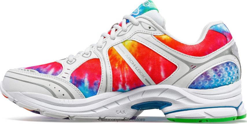Saucony og progrid triunfo 4 tie-dye hombres blanco/tie-dye P4B2Z0175