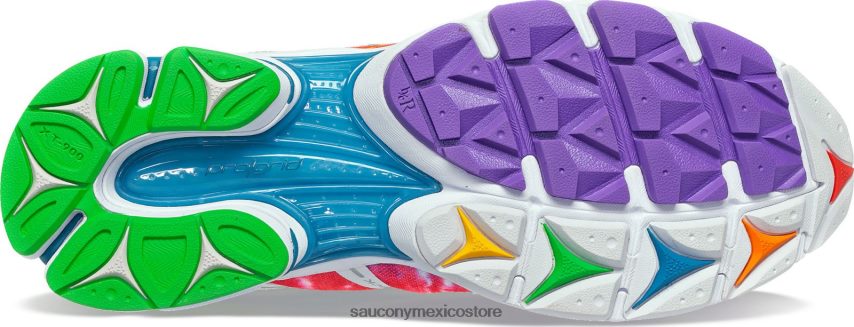 Saucony og progrid triunfo 4 tie-dye hombres blanco/tie-dye P4B2Z0175