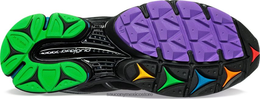 Saucony og progrid triunfo 4 tie-dye hombres negro/tie-dye P4B2Z0174