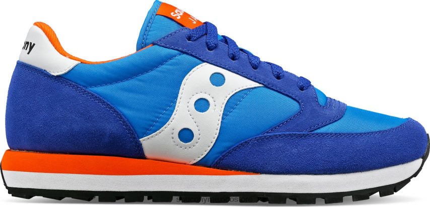 Saucony originales de jazz hombres azul cielo/naranja P4B2Z0274