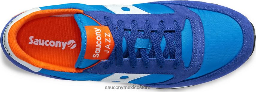 Saucony originales de jazz hombres azul cielo/naranja P4B2Z0274