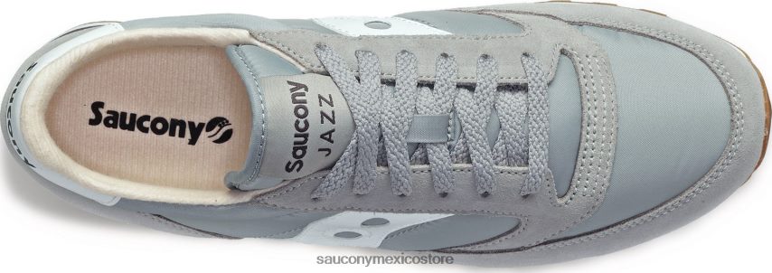 Saucony originales de jazz hombres gris blanco P4B2Z0269