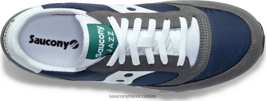 Saucony originales de jazz hombres gris/azul marino P4B2Z0268