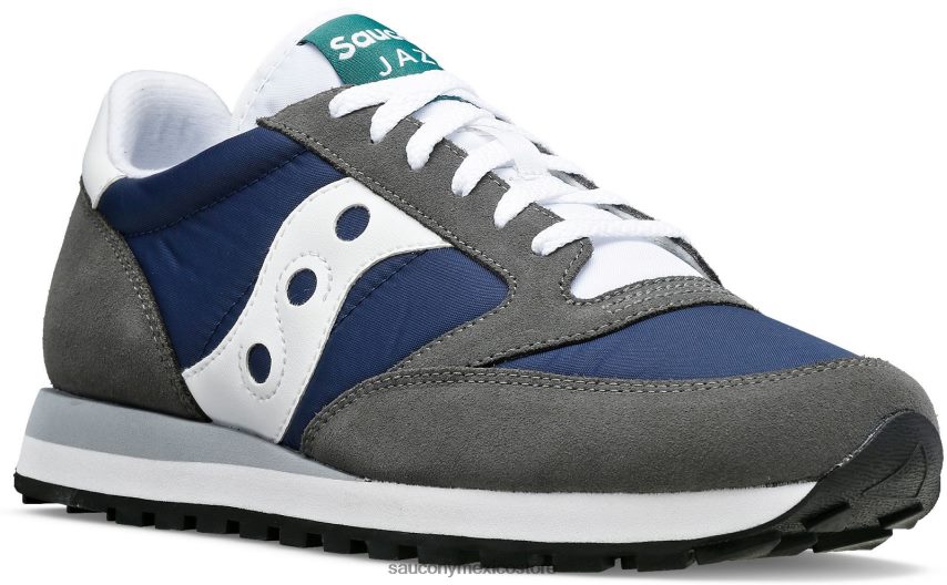 Saucony originales de jazz hombres gris/azul marino P4B2Z0268