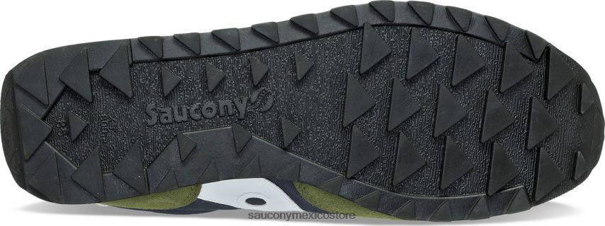 Saucony originales de jazz hombres verde/azul marino P4B2Z0266