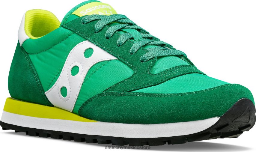 Saucony originales de jazz hombres verde/verde claro P4B2Z0265