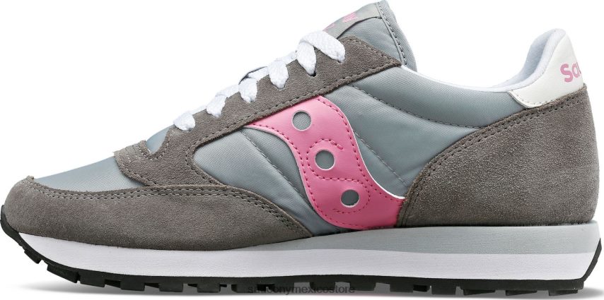 Saucony originales de jazz mujer gris/rosa P4B2Z0695