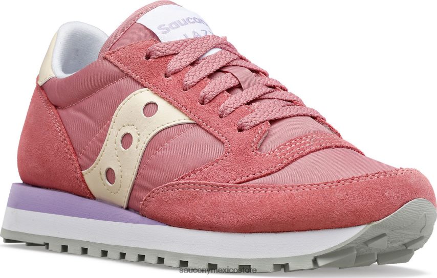 Saucony originales de jazz mujer rubor/crema P4B2Z0690