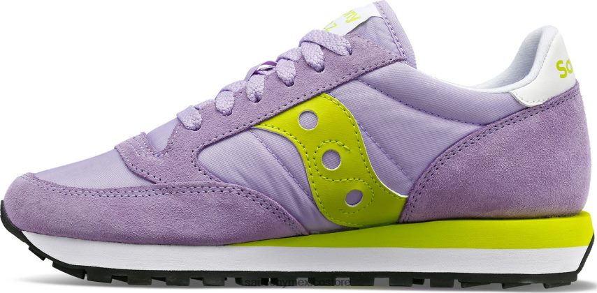 Saucony originales de jazz mujer violeta/lima P4B2Z0699