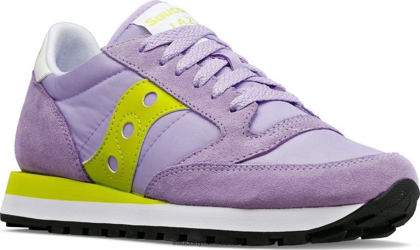 Saucony originales de jazz mujer violeta/lima P4B2Z0699