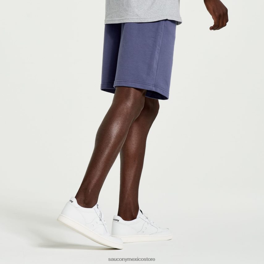 Saucony pantalones cortos de sudor descansado hombres horizonte gráfico de brezo P4B2Z0417