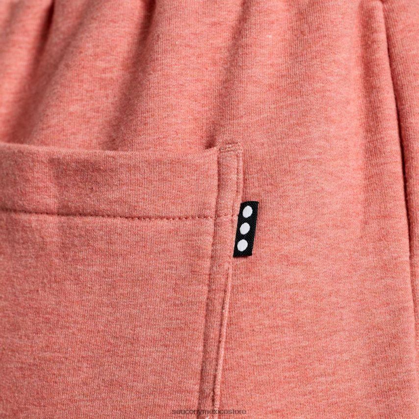 Saucony pantalones cortos de sudor descansado mujer gráfico de hollín brezo P4B2Z0832