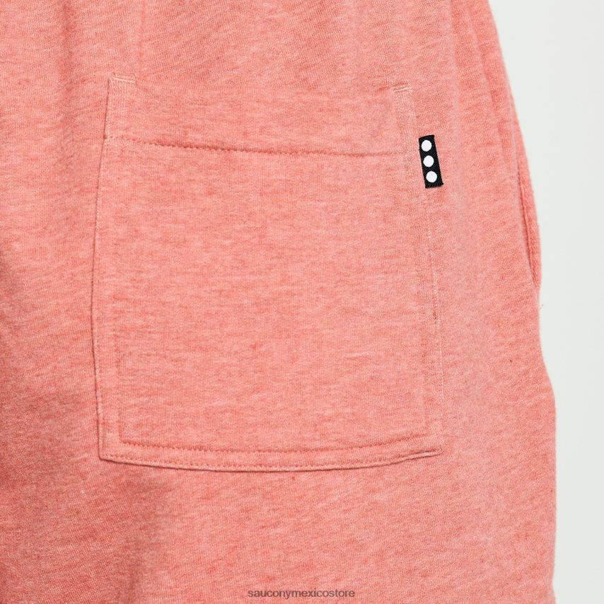 Saucony pantalones cortos de sudor descansado mujer gráfico de hollín brezo P4B2Z0832