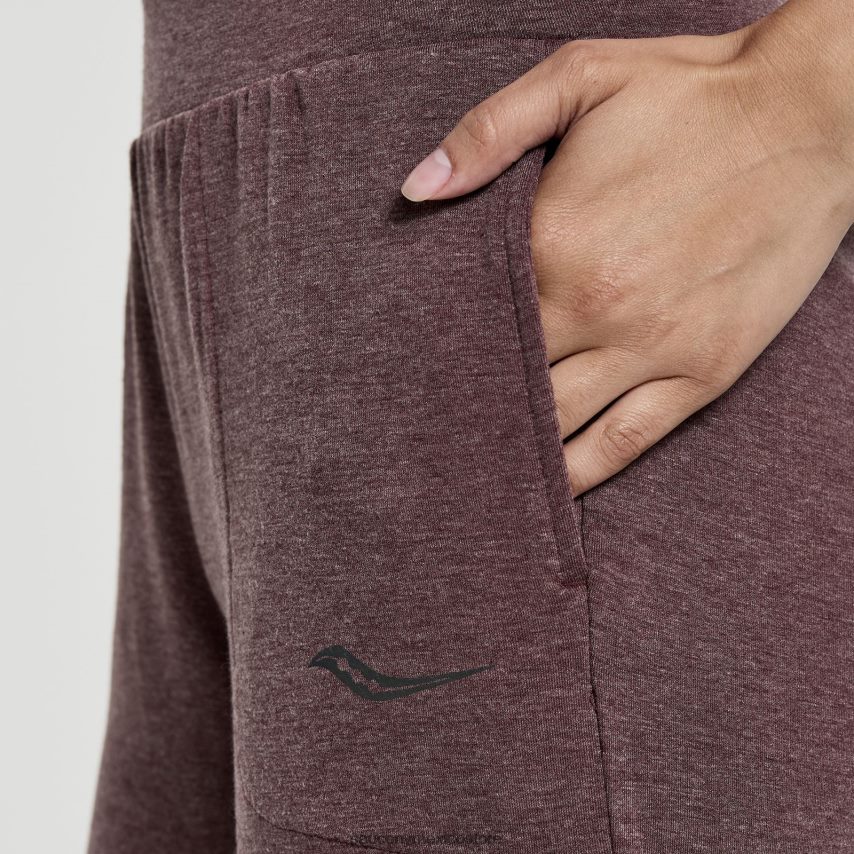 Saucony pantalón boston mujer brezo de piedra P4B2Z0828