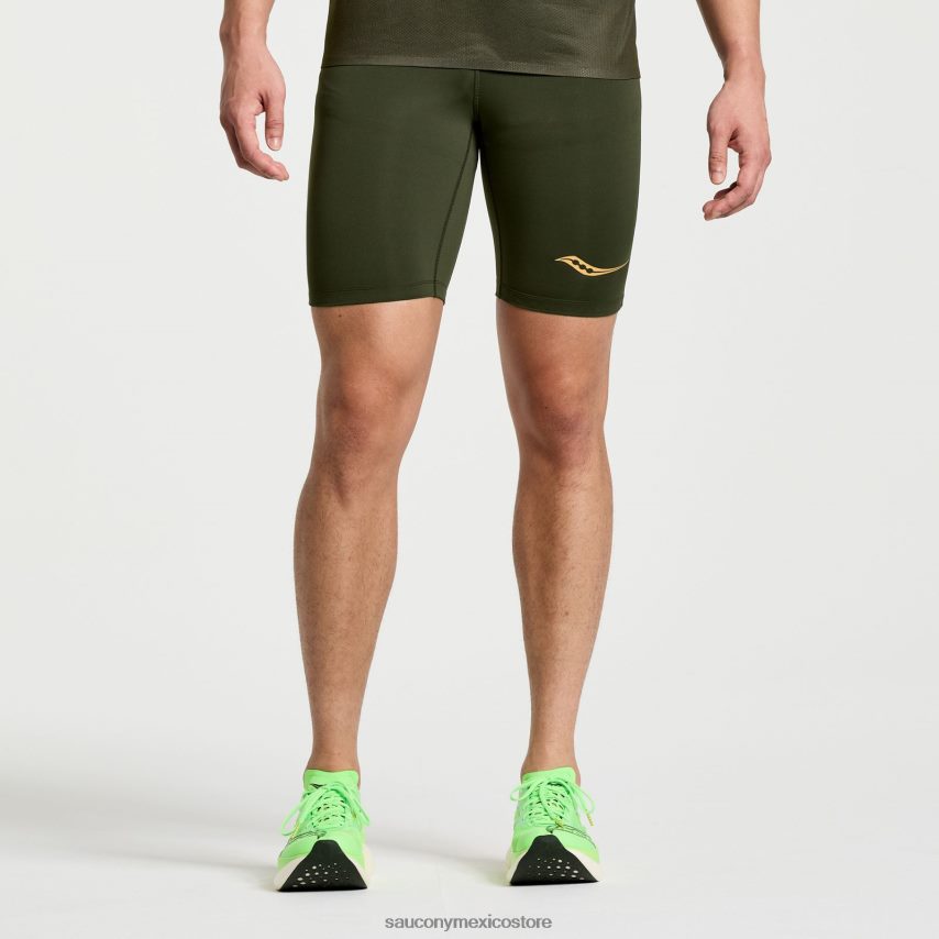 Saucony pantalón corto ajustado de élite hombres umbría P4B2Z0426