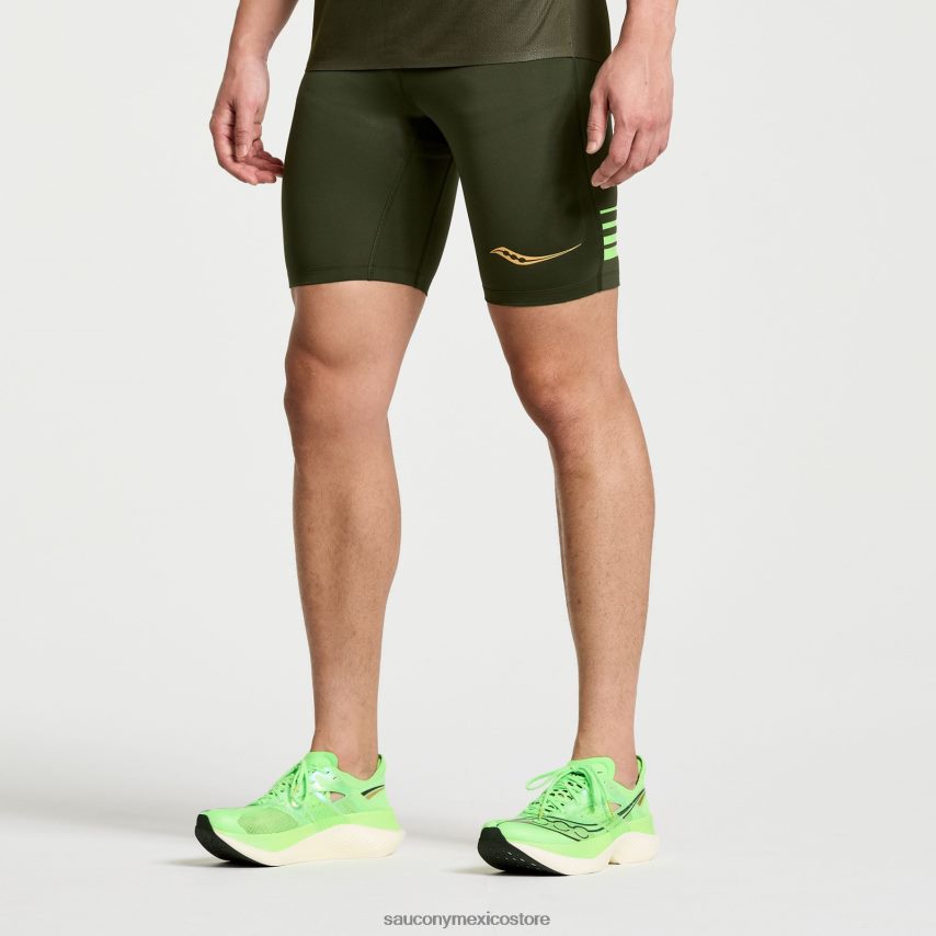 Saucony pantalón corto ajustado de élite hombres umbría P4B2Z0426