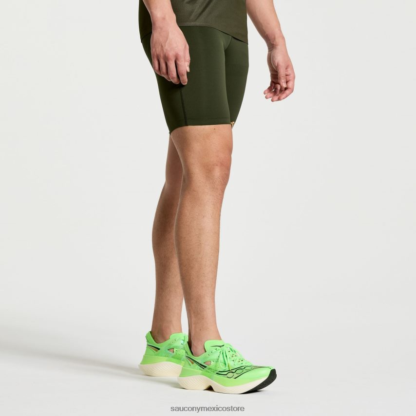 Saucony pantalón corto ajustado de élite hombres umbría P4B2Z0426