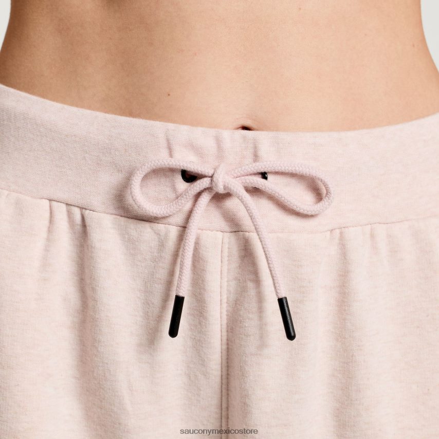 Saucony pantalón de chándal descansado mujer sepia rosa brezo P4B2Z0849