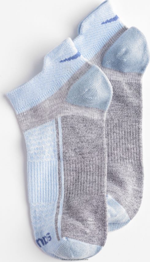 Saucony paquete de 3 calcetines inferno de peso ligero hombres rosa surtido P4B2Z0489