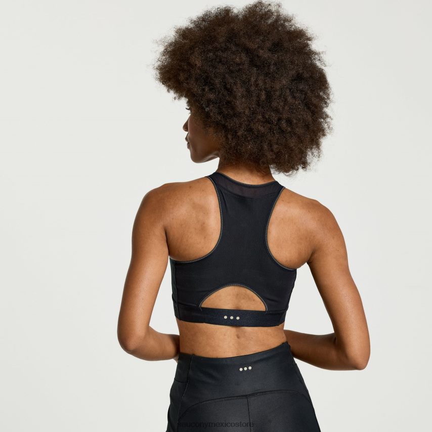 Saucony parte superior del sujetador pináculo mujer negro P4B2Z0802