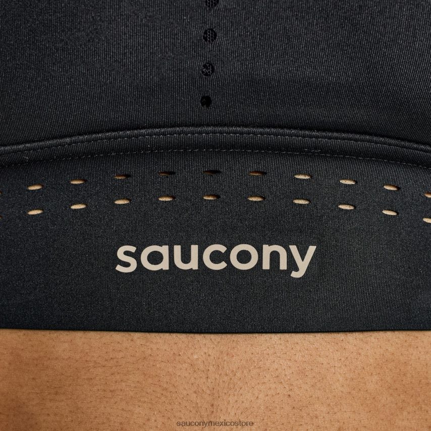 Saucony parte superior del sujetador pináculo mujer negro P4B2Z0802