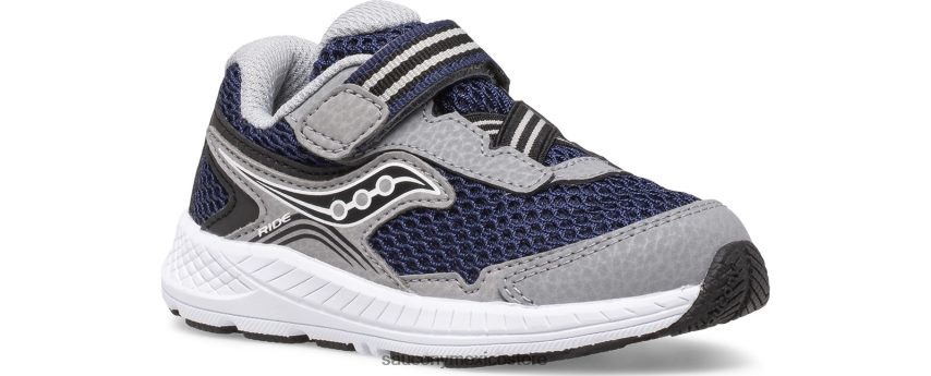 Saucony paseo 10 jr zapatilla de deporte niños azul marino/gris P4B2Z0965