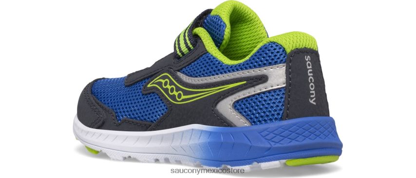 Saucony paseo 10 jr zapatilla de deporte niños azul marino/verde P4B2Z0956