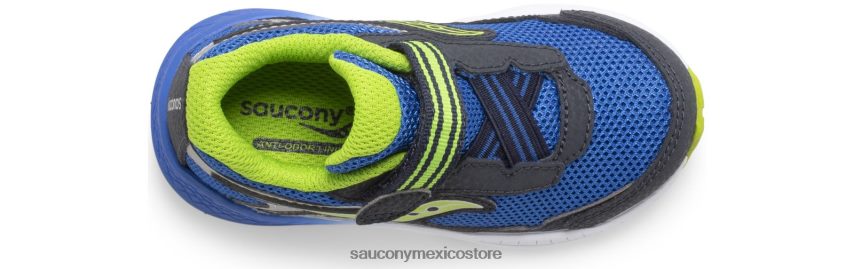 Saucony paseo 10 jr zapatilla de deporte niños azul marino/verde P4B2Z0956