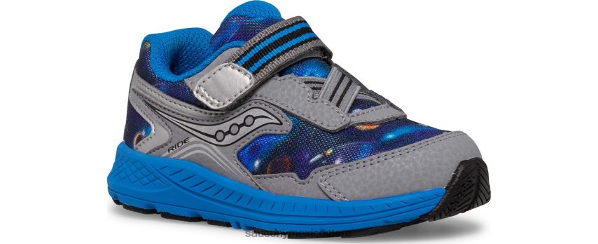 Saucony paseo 10 jr zapatilla de deporte niños gris/azul/espacio P4B2Z0962