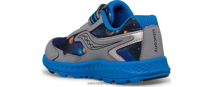 Saucony paseo 10 jr zapatilla de deporte niños gris/azul/espacio P4B2Z0962