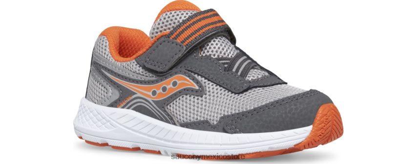 Saucony paseo 10 jr zapatilla de deporte niños gris/naranja P4B2Z0963