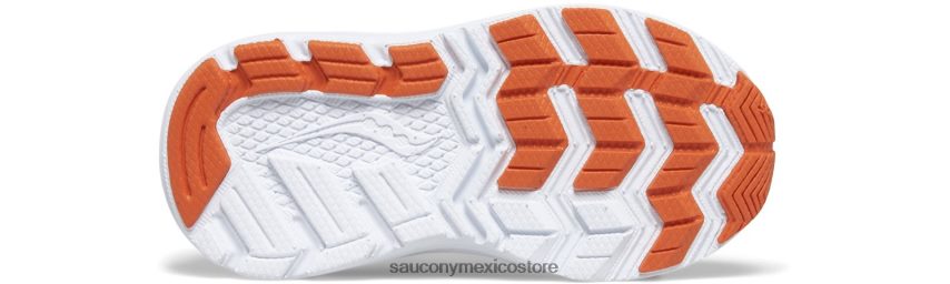 Saucony paseo 10 jr zapatilla de deporte niños gris/naranja P4B2Z0963
