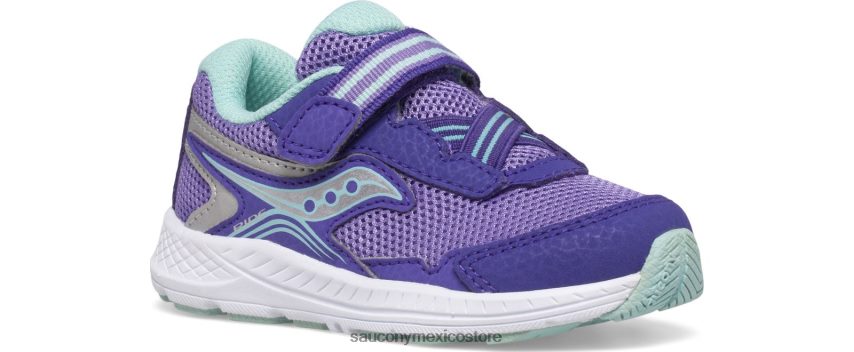Saucony paseo 10 jr zapatilla de deporte niños púrpura P4B2Z0968