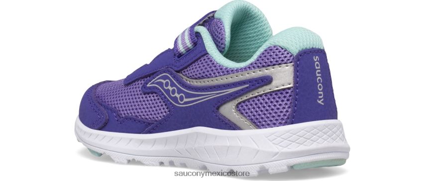Saucony paseo 10 jr zapatilla de deporte niños púrpura P4B2Z0968