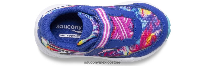 Saucony paseo 10 jr zapatilla de deporte niños remolino azul P4B2Z0958