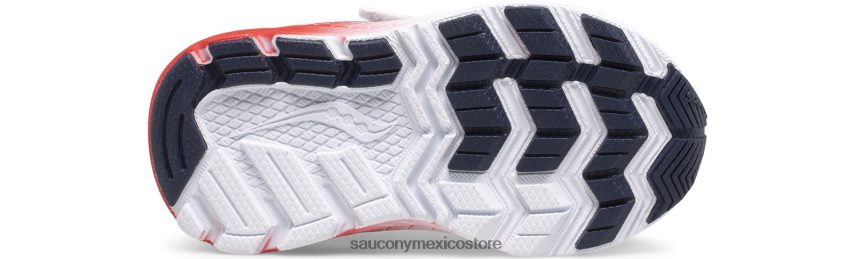 Saucony paseo 10 jr zapatilla de deporte niños rojo blanco azul P4B2Z0969