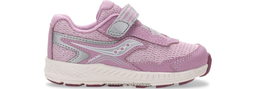 Saucony paseo 10 jr zapatilla de deporte niños rosa metalizado P4B2Z0967