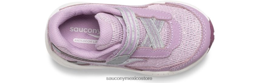 Saucony paseo 10 jr zapatilla de deporte niños rosa metalizado P4B2Z0967