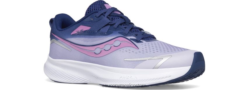 Saucony paseo 15 zapatillas niños malva/índigo P4B2Z01033