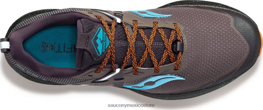 Saucony paseo 15tr hombres peltre/agave P4B2Z0140