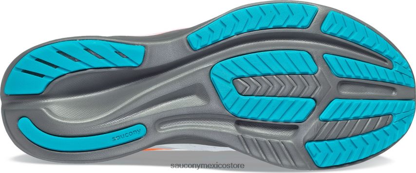 Saucony paseo 16 hombres blanco/grava P4B2Z011