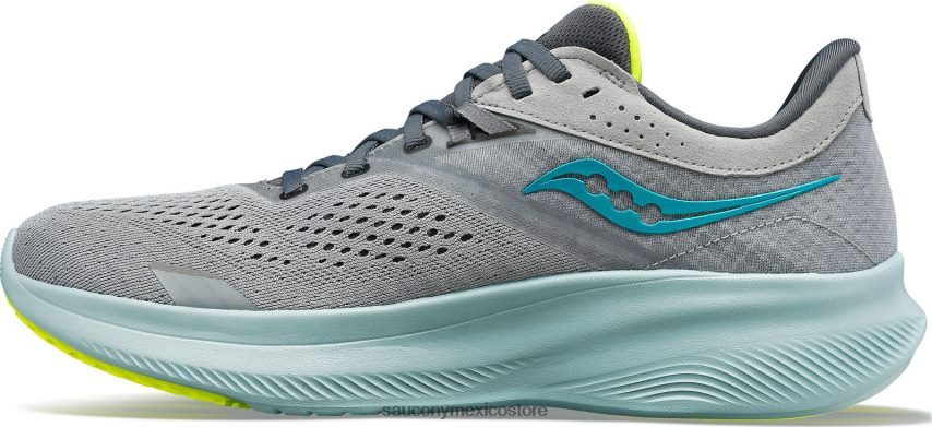 Saucony paseo 16 hombres fósil/palma P4B2Z06