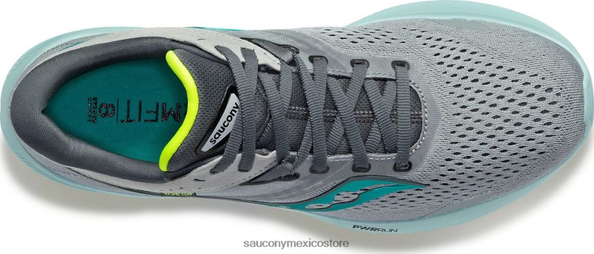 Saucony paseo 16 hombres fósil/palma P4B2Z06